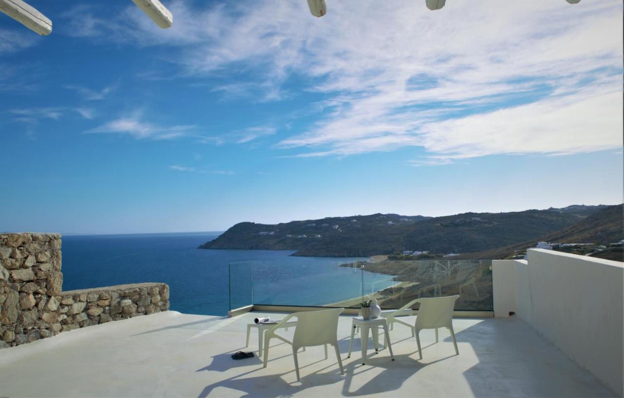 Elia House With Amazing View On The Beach Mykonos Vila Mykonos Town Exterior foto